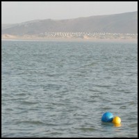 The Burry Holms POD in position