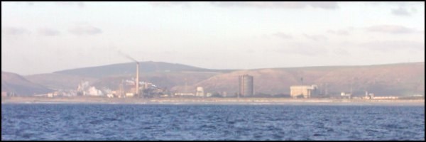 Port Talbot from the sea