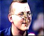Howie with stick insect on the  Barry Welsh Show
